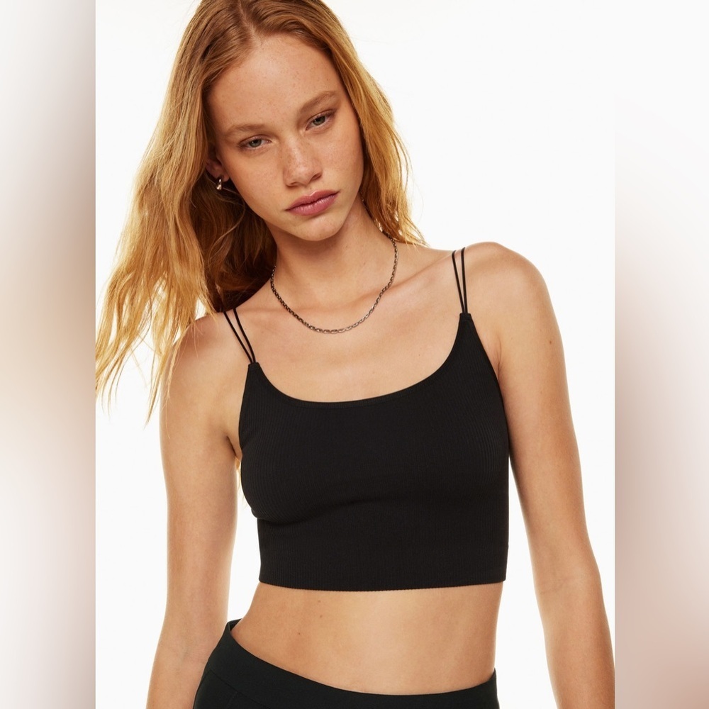 Aritzia Sunday Best Black SinchSeamless™ Cami Tank Size XS/S